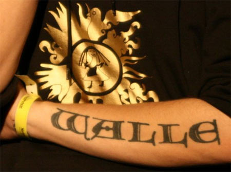 wall-e tatoo